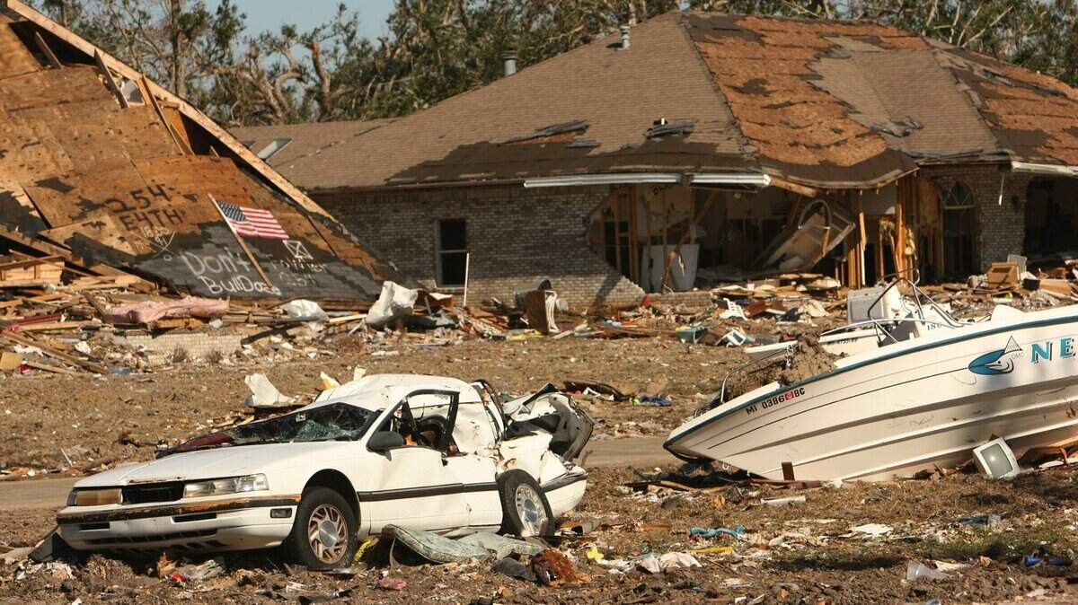 PHOTOS: Hurricane Katrina's devastating effect on South